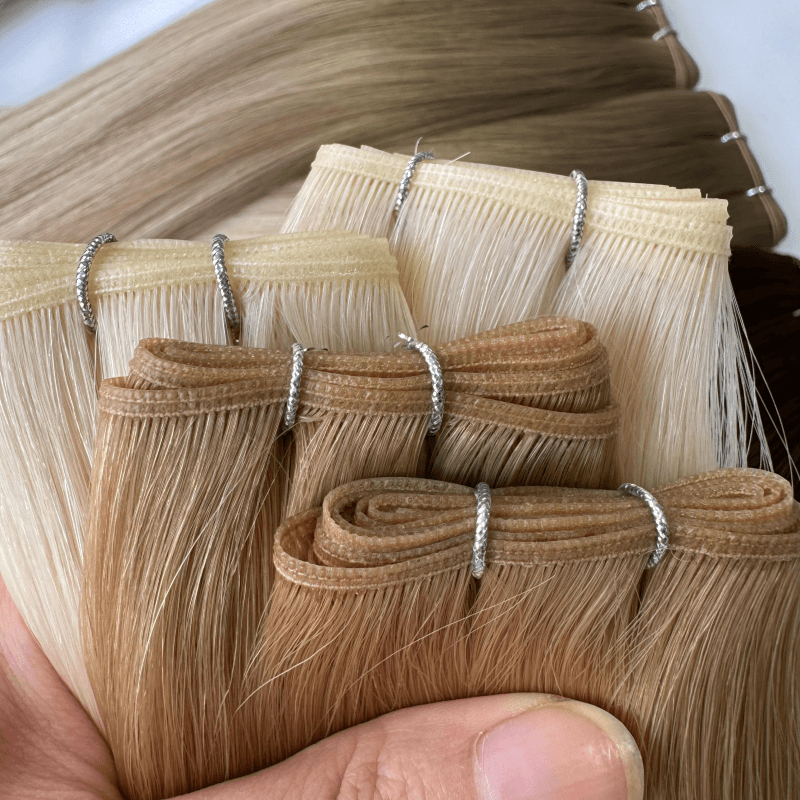 Genius Weft human hair extensions